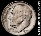 1955 Silver Roosevelt Dime - Lustrous Choice Gem Brilliant Uncirculated #i4755