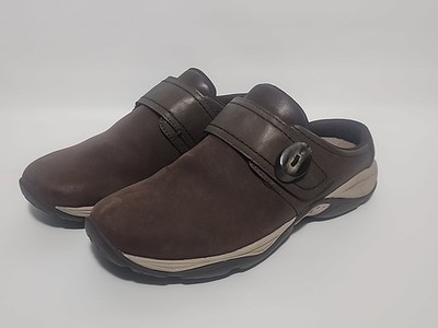 Easy Spirit Women's Brown Equip Mules - Brown - 8