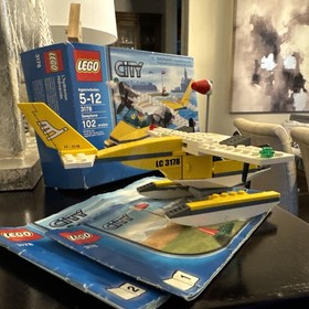 Lego City 3178: Seaplane - 100% Complete, Retired in  2012