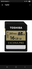 NEW Toshiba Exceria Pro SDXC UHS-II 16GB - top brand