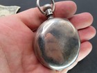 1880 Waltham Wm Ellery Pocket Watch, 11j 18s, Sterling Silver Hunting, Repair — photo 6