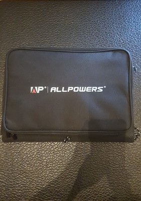 ALLPOWERS Solarpanel Solarmodul 60W Solarladegerät Mit DC USB-C USB-A Ausgabe