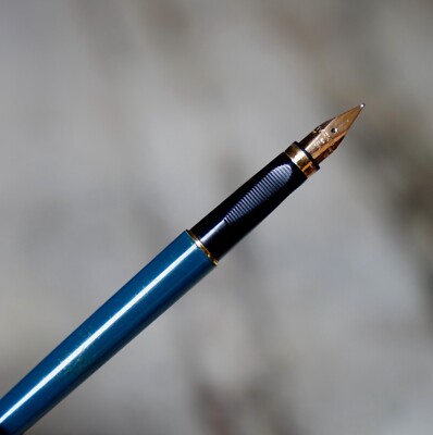 Stylo Bille Parker Premier Laque - Mison Poussière D'or & Platine Or 18 Carats - Occasion