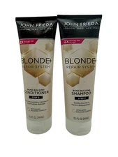 John Frieda Shampoo + Conditioner Blonde+ Repair System Bond Building SET