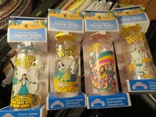 1994 Wizard of Oz Plastic BABYKING Clear Silicone Nipple NURSER BOTTLE NOS