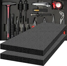 Tool Box Foam Inserts for Cases Polyethylene Foam Sheets Toolbox Foam Organizer