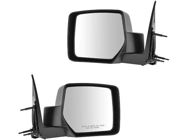 TRQ Door Mirror Set Compatible with Jeep Liberty 2008-2012 Model 39PDFY