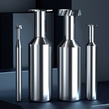 Solid Carbide T-slot Milling Cutter Metalwork...