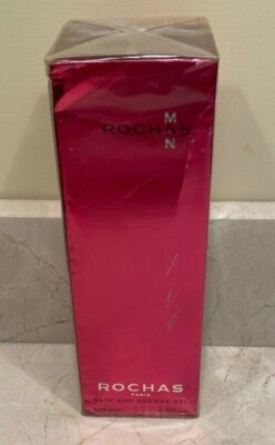Rochas MAN Bath and Shower Gel 6.8fl oz New in Box Sealed