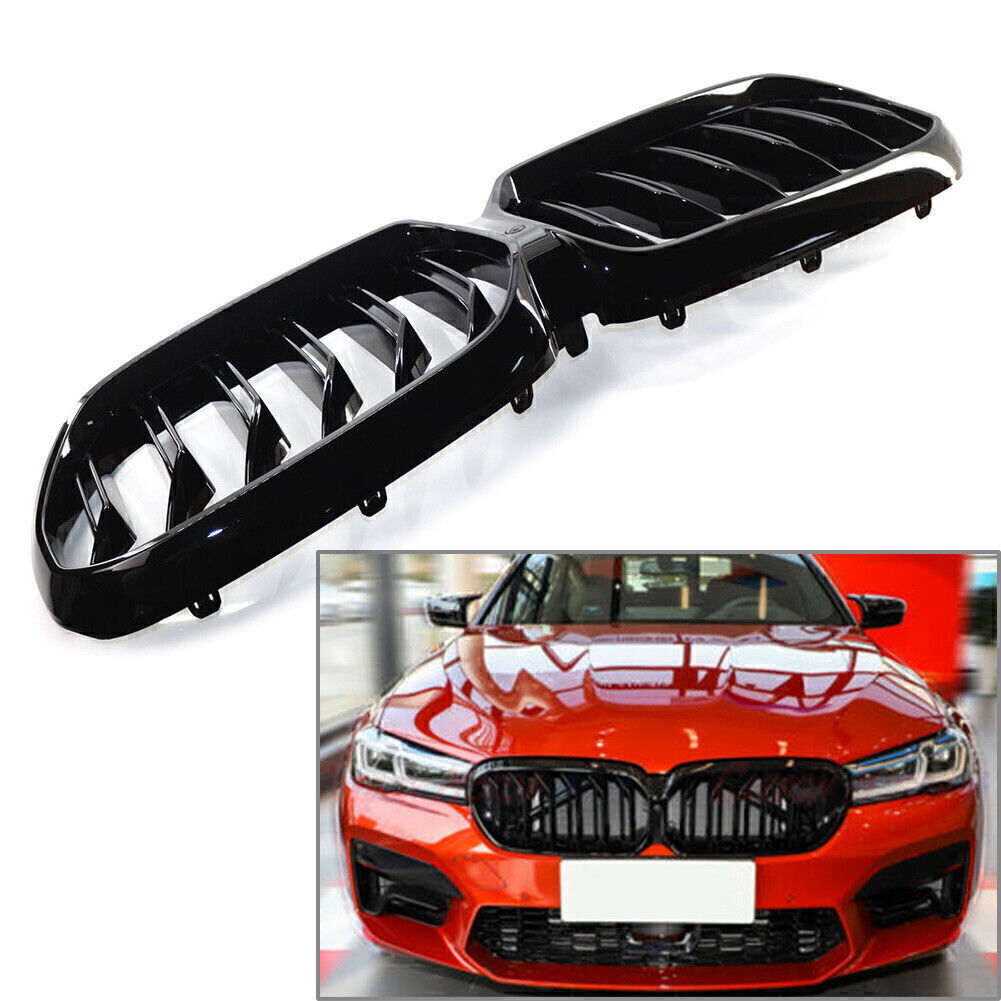 Glossy Black Front Kidney Grille Grill 51129852169 Fit BMW