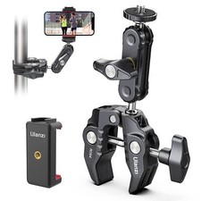 Super Clamp Camera Clamp Mount Monitor 360 Ballhead Magic Arm Double Ball Head A