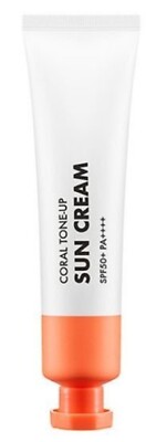 Charmzone Coral Tone up Sun Cream 35ml SPF+ PA++++ Moisture UV protection