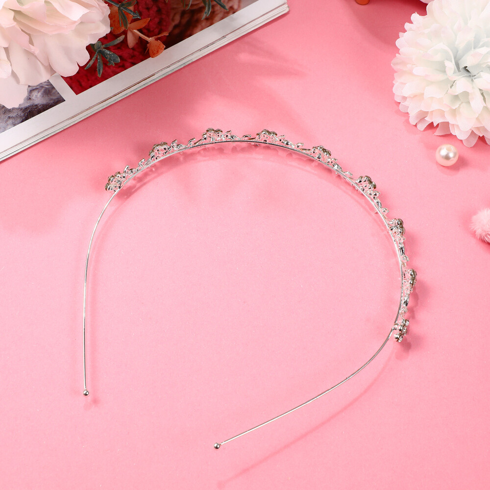 Flower Hair Band Tiara Headband for Women Wedding Headbands Miss Bride