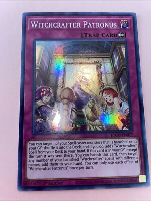 witchcraft patronus yugioh card eternity code 1st edition | eBay