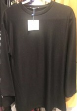 NWT Zara Trafaluc  Sweater Dress In Black Color Small S