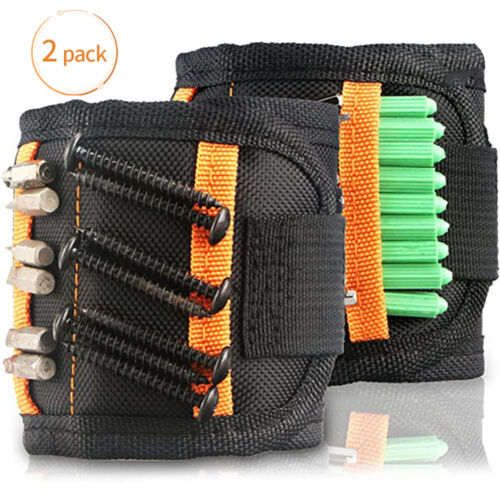 Portable Tools Magnetic Wristband Magnet Wrist Belt for Hold Wrench Screw Strong