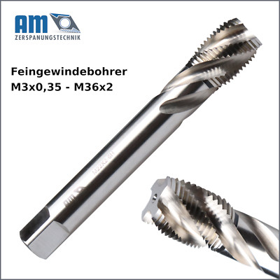 Gewindebohrer Feingewinde Maschinengewindebohrer Sackloch