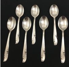 Wm. Rogers MFG Co International Allure/Teatime Silverplate 7-Teaspoons