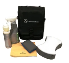 Genuine Mercedes Benz Exterior Car Care Kit With Case 2119860100 NEW