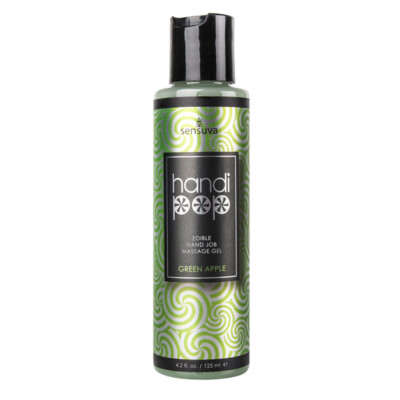 Handipop Edible Handjob Massage Gel Green Apple 4.2oz water-based Lubricant  | eBay