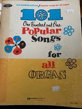101 One Hundred And One Popular Songs For All Organ