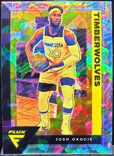 2020-21 Panini Flux Josh Okogie Cracked Ice #107 Timberwolves C064