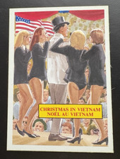 1988 Dart Vietnam Cards #29 Christmas In Vietnam The Bob Hope Show Sharp!