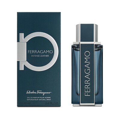 Ferragamo Intense Leather by Salvatore Ferragamo 3.4 oz Eau de Parfum Spray Men