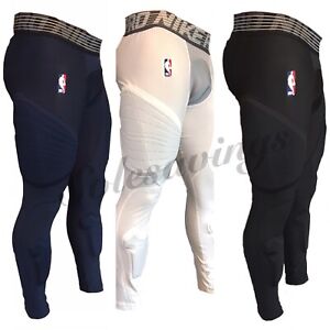 nike white compression pants