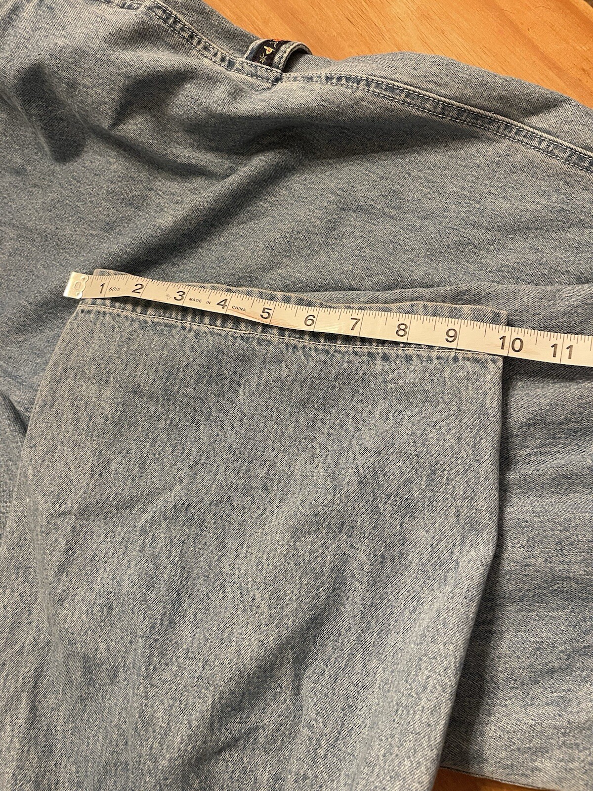 Vintage Disney Denim Overalls L Winnie The Pooh E… - image 8