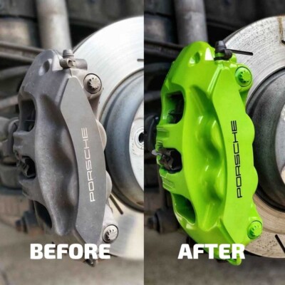 Xtremeauto Heat Resistant Caliper Paint - Kawasaki Green Gloss (2 X 400ml Aerosol)