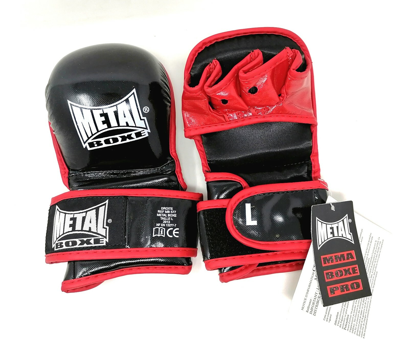 Gants de MMA Metal Boxe MB577N taille L pour vos sessions intensives en club