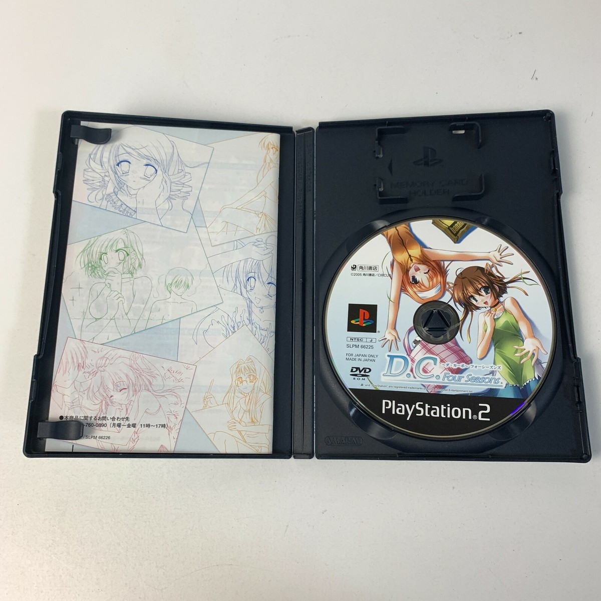 Jeu PlayStation 2 D.C. Four Seasons - Édition Japonaise (NTSC-J) - Bon état
