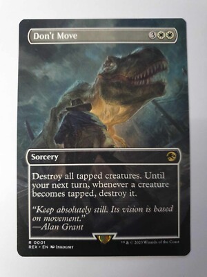 MTG The Lost Caverns of Ixalan - Universes Beyond: Jurassic World  Collection REX | eBay
