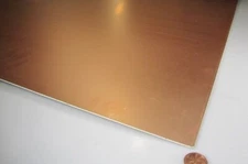 Phenolic G10FR4 Copper Clad Sheet .031" (1/32") x 24" x 36", 1 Oz - 1 Side