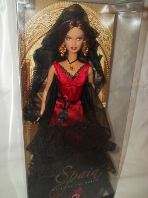 スペインBarbie ピンクレーベル Barbie Dolls of the World Spain Doll Pink Label 2012 Mattel No