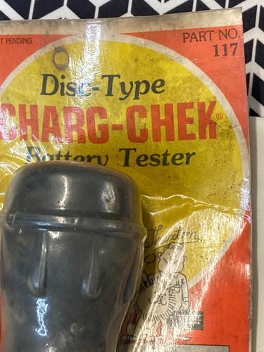 Thexton 117 Disc Type Charg-Chek Battery Charge Tester - Picture 2 of 5