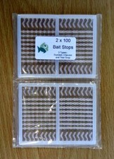2 x 100 Bait Stops