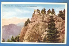 COLORADO - MANITOU, EAGLE CLIFF ON MT. MANITOU SCENIC INCLINE PC 369
