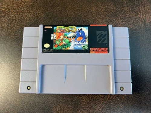 Super Mario World 2: Yoshi's Island Nintendo SNES AuthentIc Cartridge TESTED