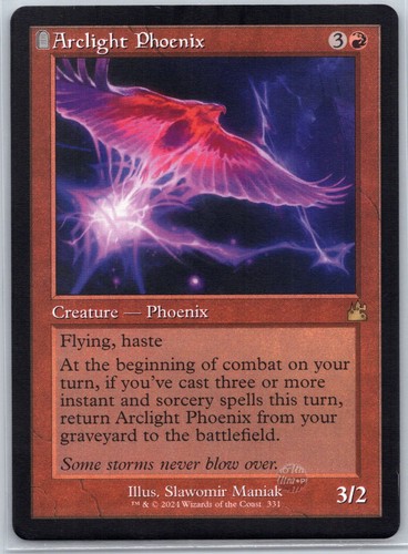 Arclight Phoenix (Retro Frame) R Ravnica Remastered 331 NM