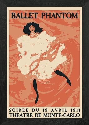 Ballet Phantom Poster Framed Wall Art Poster Canvas Print Picture