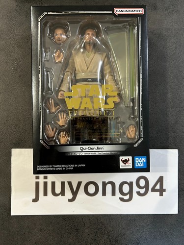S.H.Figuarts Qui-Gon Jinn (STAR WARS: The Phantom Menace)  150mm Bandai NEW JP - Picture 1 of 9