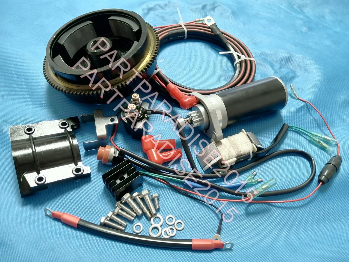 15HP 684K 15MSHA ELECTRIC START MOTOR KIT 2 Stroke 9.9HP Yamaha