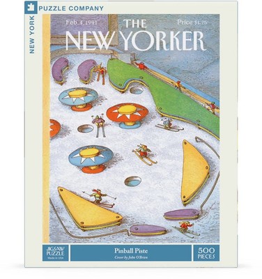 Pinball Piste 500 Piece Jigsaw Puzzle NYPC New
