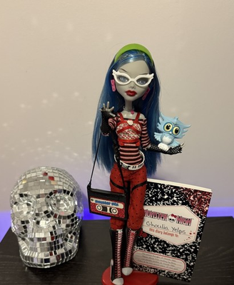 #ad Monster High Ghoulia Yelps First Wave G1 Doll Gold Elastics 99% Complete $222.99