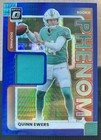2025 Donruss Optic Quinn Ewers Blue Hyper (RAW)