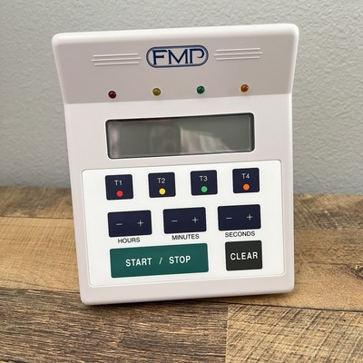 4-in-1 Digital Kitchen Timer  FMP Commercial Water Resistant 7-inc Countdown