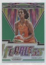 2021 Panini Prizm WNBA Fearless Green Prizm Skylar Diggins-Smith #15 00zd