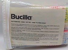 Bucilla Flying High Latch Hook Kit 13056 Pattern 12382 Canvas Included